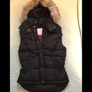 H&M Puffer Vest Black